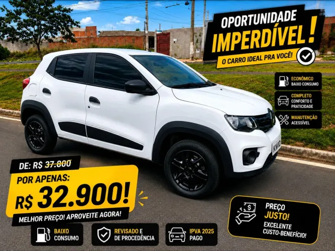 Renault Kwid Zen 1.0 Flex 12V 5P Mec. 2019