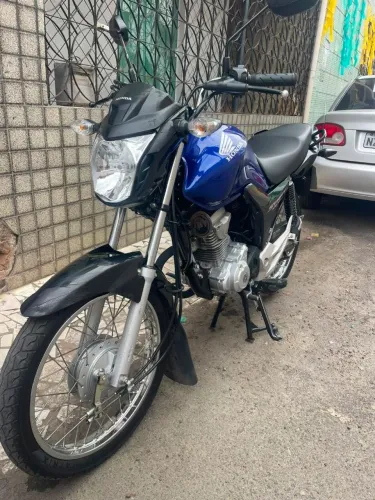 Moto pronta pra rodar