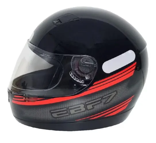 capacete Ebf preto com vermelho, novos