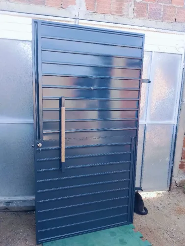 Portões com qualidade e 100 %aço galvanizado
