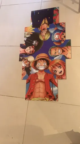 Painel one piece - quadro parede ou painel de festa -