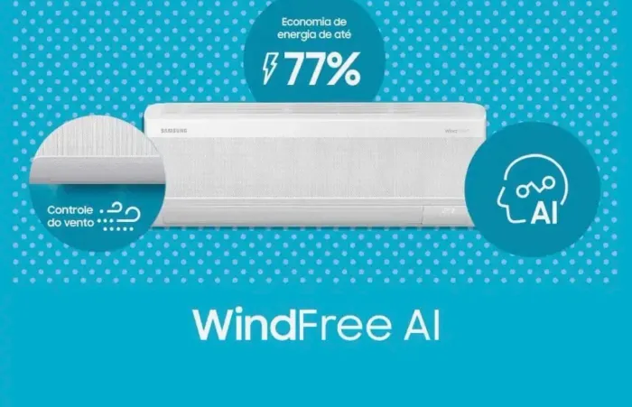 AR-CONDICIONADO SAMSUNG WINDFREE AI INVERTER 