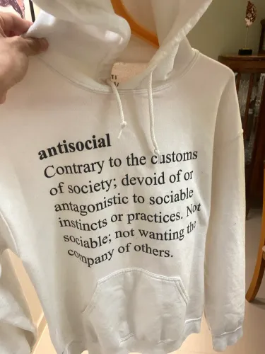 Moletom antisocial club original