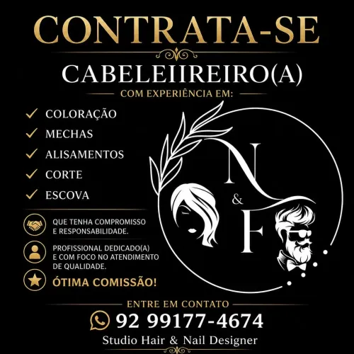 Procura-se profissionais qualificados e responsáveis com comprometimento.