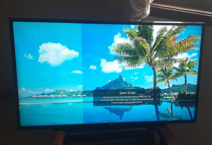 Tv LG 43 - defeito na tela
