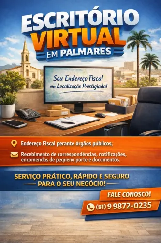 Escritório Virtual em Palmares - Endereço Fiscal e Correspondências