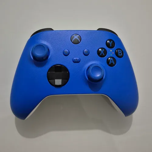 Controle Xbox Series S Shock Blue Seminovo azul
