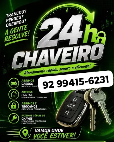 Chaveiro aberturas cópias de chaves 