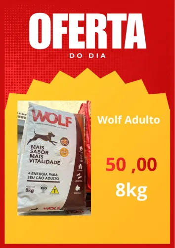 RAÇÃO WOLF PROMOÇÃO