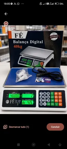 Balança Digital 40kG Comercial