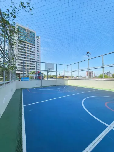 ADRIANOPOLIS. COND. RESIDENCIAL VIDA. APTO COM 2 QUARTOS SENDO 1 SUITE, SALA PARA 2 AMBIEN
