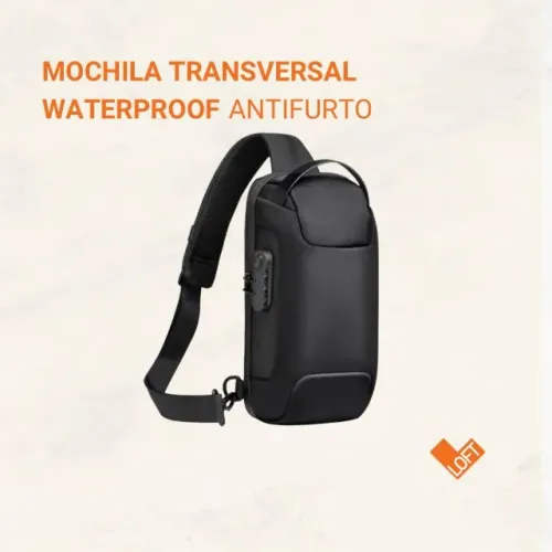 Mochila Transversal Antifurto