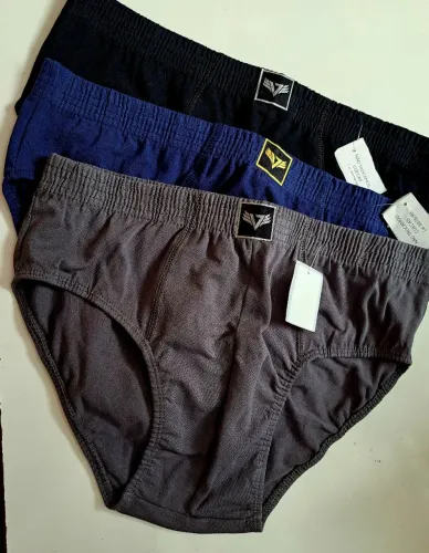 Cuecas basica cotton - 3 peças tamanhos disponiveis P M G GG