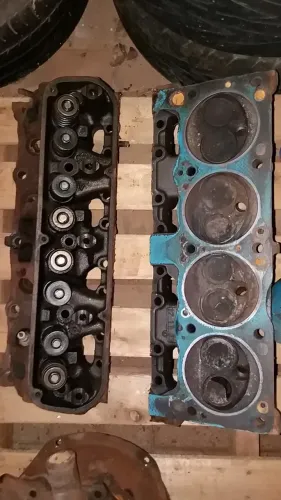 RAROS Cabeçotes motor v8 318 álcool