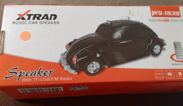 Caixa de som Fusca Táxi XTRAD WS- 1939