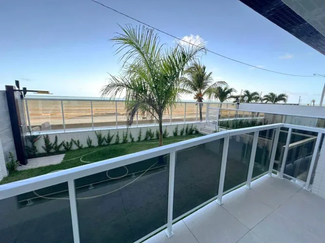 Apartamento terreo semi mobiliado pé na areia para aluguel, 1 quarto, vagas rotativas, Bes