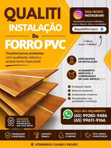 Instalador de Forro PVC