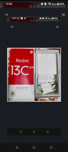 Smartphone Redmi 13C 256 GB NA CAIXA