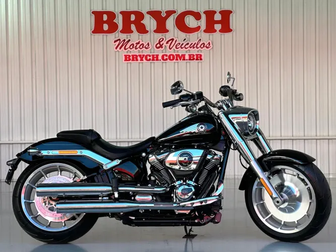 FAT BOY 117 FLFB ABS PRETA 2025/2025