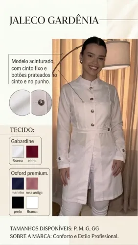 Jalecos luxo