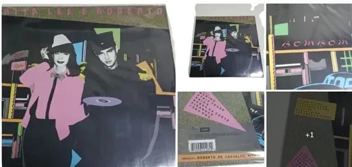 Rita Lee Bom Bom Vinil novo e  lacrado.