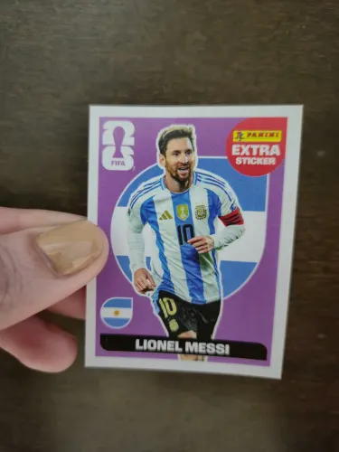 Figurinha legend Messi - copa 2026
