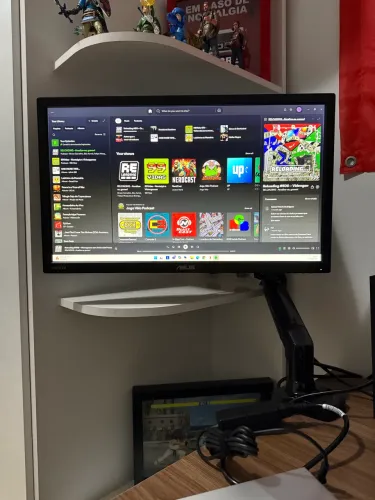 Monitor Gamer Asus Wled/tn Vp228he Áudio Integrado 60hz 1ms 21.5 + Suporte de mesa