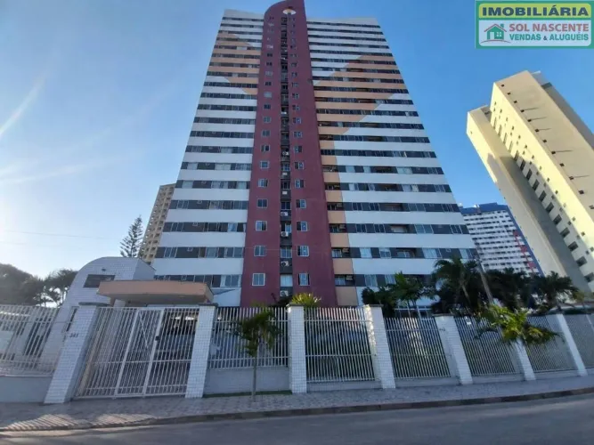 Apartamento com 3 dormitórios para alugar, 60 m² por R$ 2.528,06/mês - Cambeba - Fortaleza