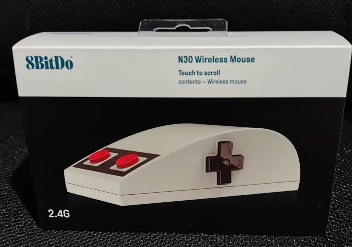 Mouse Sem Fio 8BitDo N30 Branco Óptico 1000 dpi USB Edição Limitada Retrô