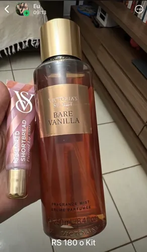 Kit gloss e bori splach victoria secrets original