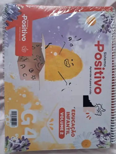 Material do Sistema Positivo de Ensino para crianças de 4 anos (2º semestre)