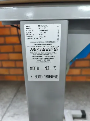MÁQUINA PARA CORTAR DEBRUM/VIÉS MANUAL COM 3 FACAS METAL NORTE