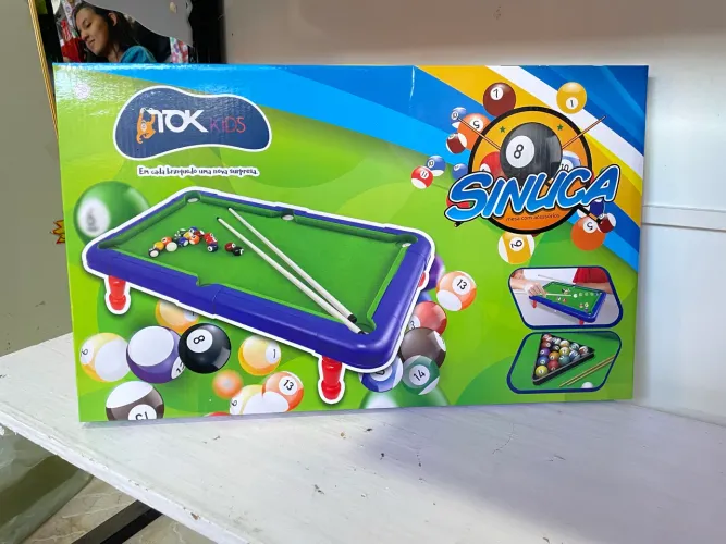 sinuca de brinquedo 