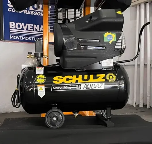 COMPRESSOR DE AR SCHULZ AUDAZ 2CV - 50 LITROS | PROFISSIONAL