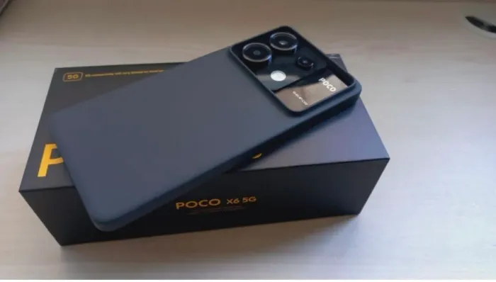 POCO X 6 PRO  12 525 1 ano de uso. Perfeito estado 