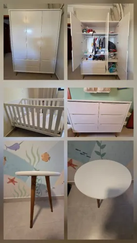 Conjunto Quarto Bebê- Retro Theo