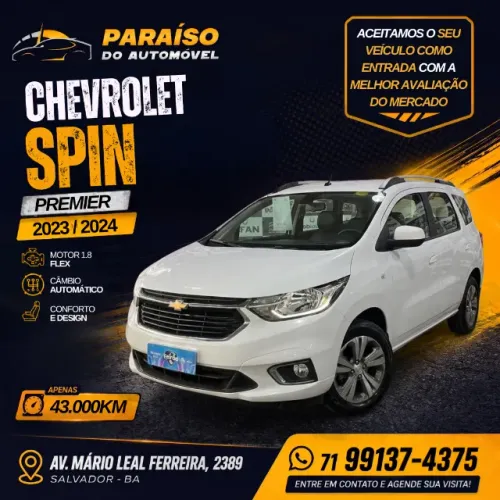 Chevrolet Spin Premier 1.8 8V Econo.flex 5P Aut. 2024