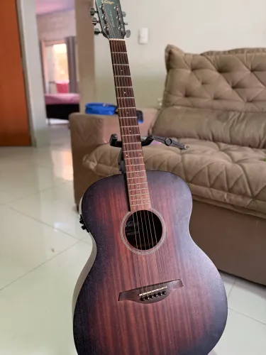 Violão Vintage Ve660 Elétrico