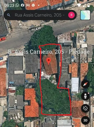 Terreno à venda em Piedade  720 m²