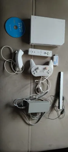 nintendo wii desbloqueado mais midia wiisports wii mote e nunchuk e controle