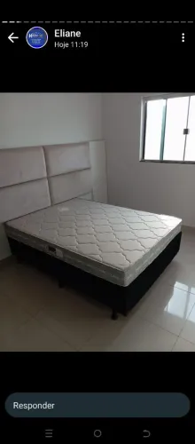 Cama casal direto da fábrica com colchão d33