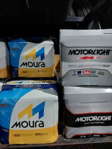 Pneus calotas troca de oleo baterias zetta moura heliar 10x