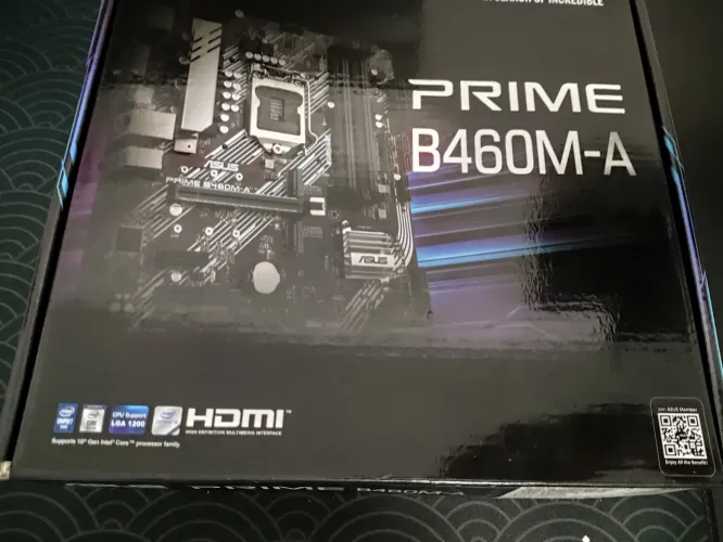 Placa-Mãe ASUS Prime B460M-A, Intel LGA 1200, mATX, DDR4