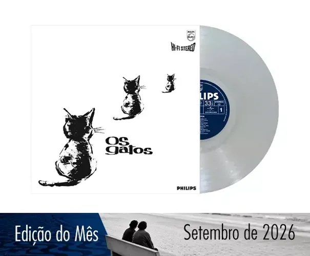 LP Os Gatos (novo e lacrado) (Clube do Vinil Universal Music - Setembro/2026)