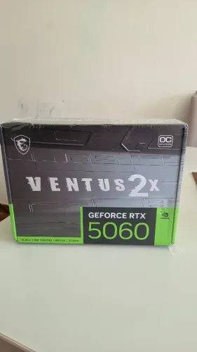 PLACA RTX 5060 MSI VENTUS 2X OC LACRADA 3 ANOS DE GARANTIA