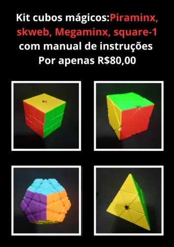Kit de cubos mágicos 
