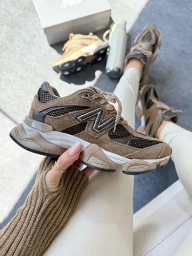 Tênis Feminino New balance 9060 Marrom Linha Premium!