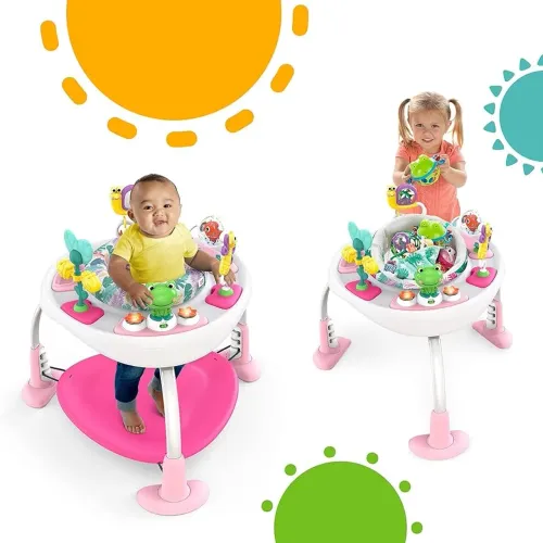 Brinquedo Bebê Pula pula Atividades - Bright Starts Bounce Bounce Baby 2-in-1