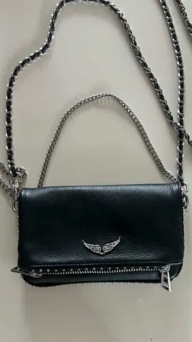 Bolsa da zadig e voltaire preta