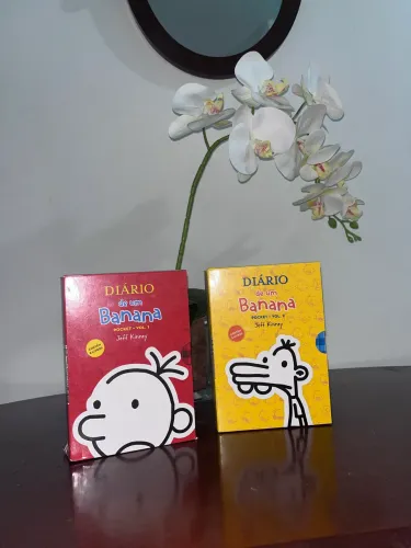 Coleção volume 1 e 2 de Diário de Um Banana